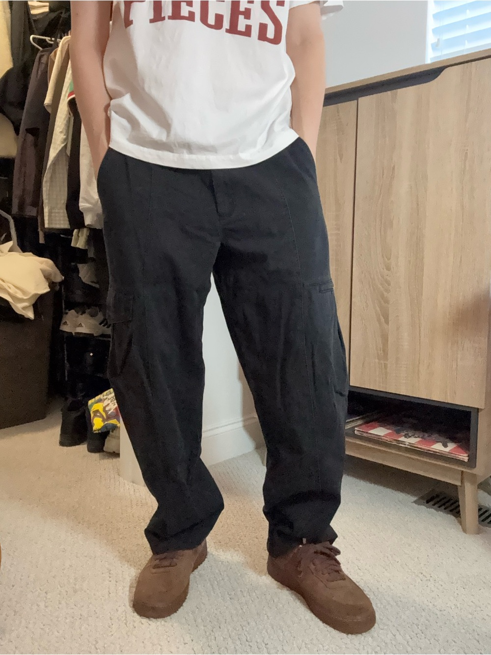 Palace Black Cargo Pants - Men